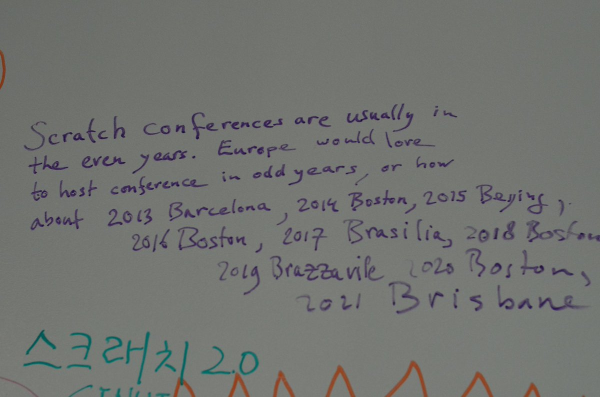 scratch2017bdx's tweet image. On Scratch conference in Africa: this is what I proposed at #scratchMIT2012
2015 Beijing -&amp;gt; 2017 Shanghai
2017 Brasilia -&amp;gt; 2017 Sao Paolo
