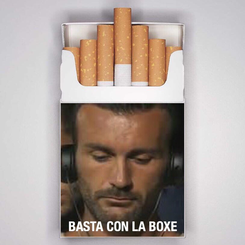 Righetto01's tweet photo. Dopo il programma le multinazionali di tabacco hanno preparato i nuovi pacchetti di sigarette. #TemptationIsland https://t.co/tv4ILdpFxN