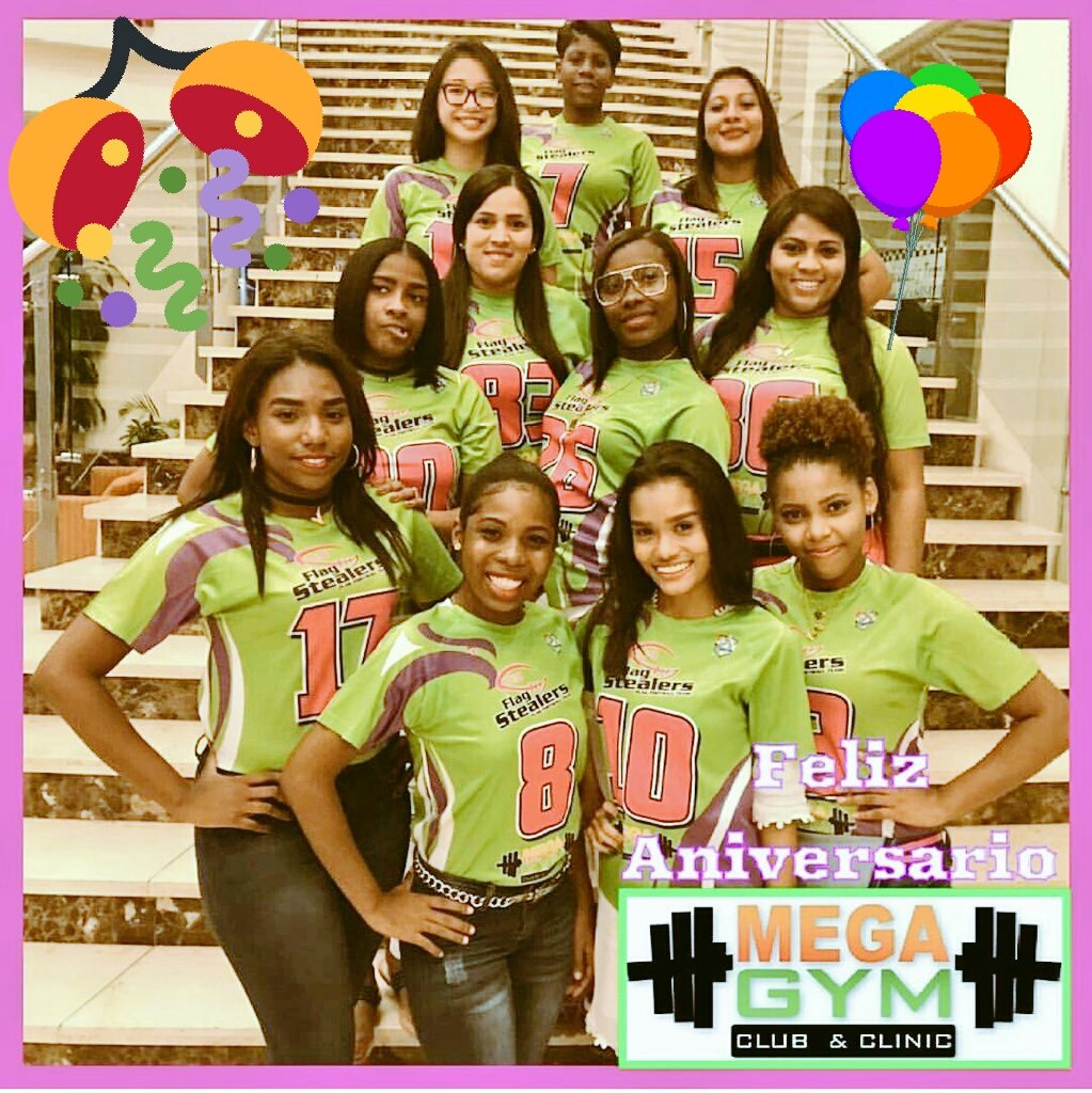 Las chicas de <a href="/FlagStealers/">FlagStealers</a>  dijimos presente para apoyar a #MegaGym en su 3er Aniversario!!!💪💪💪