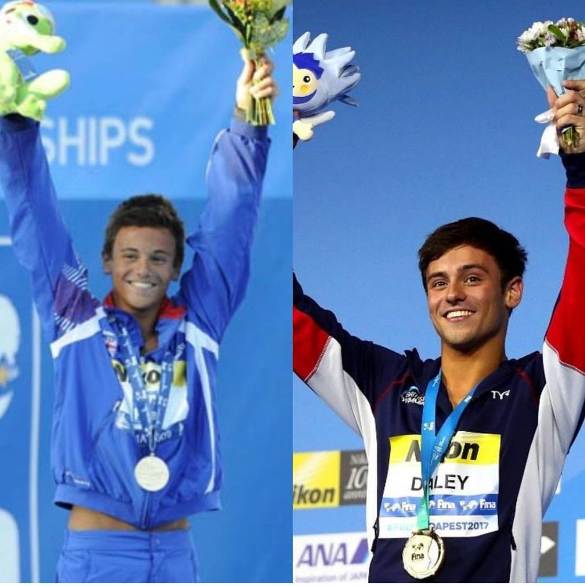 8 years apart! World champion at 15 and at 23 😳 check out my VLOG here... youtu.be/E5OJH1U36as