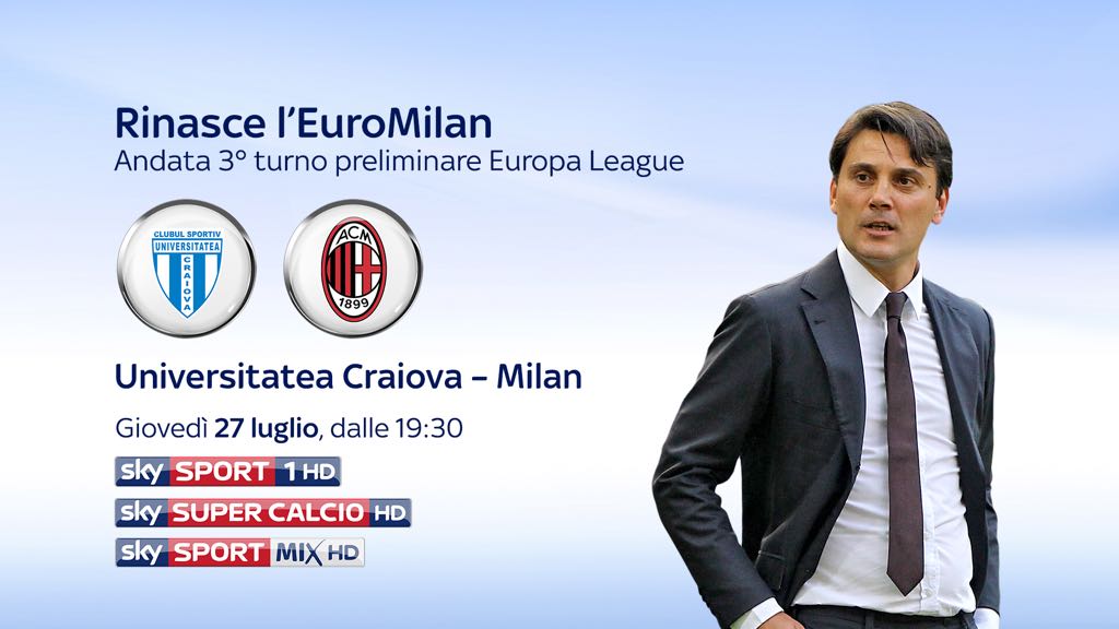 SkySport's tweet photo. Rinasce l'EuroMilan: 🔴⚫️
🗓 Giovedì 27 luglio
📺 SkySport 1 HD
⌚️ 19:30
#SkySport https://t.co/Ey7hNajik3