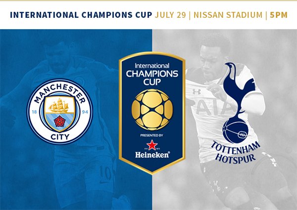 NashvilleSC's tweet photo. Wanna win 2 tix to @ManCity v @SpursOfficial Saturday? Follow us and RT this tweet for the chance to win. Winner will be announced Tuesday! https://t.co/nNGGIktU76