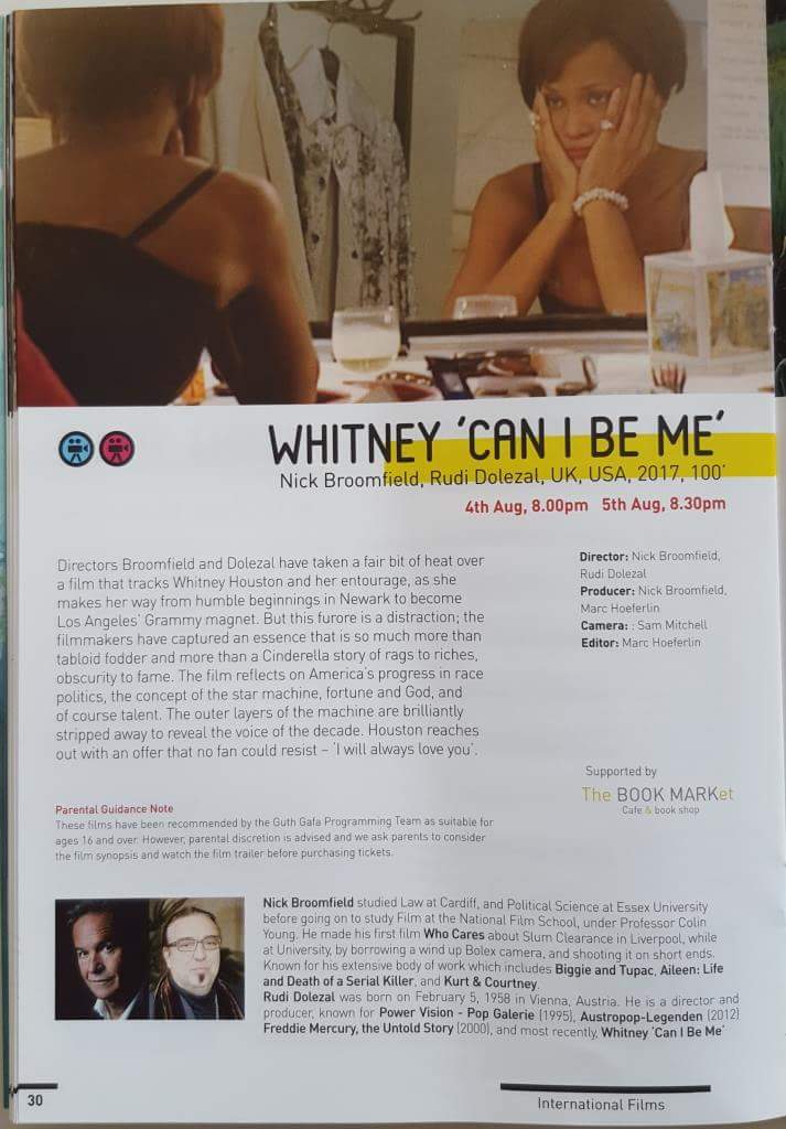 Not long now till <a href="/GuthGafa/">Guth Gafa Festival</a> kicks off! 
We are delighted to support it by sponsoring <a href="/WhitneyCanIBeMe/">WHITNEY Can I Be Me</a>. Come &amp; enjoy this great festival 🎥🎬🎥