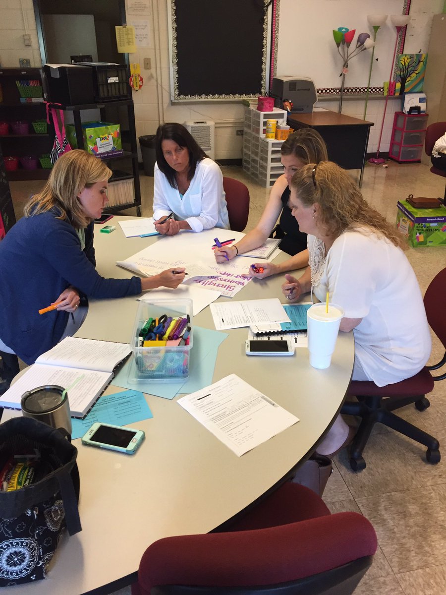 DrBlevins_M's tweet photo. Great work from two groups of very talented @WCDE_TN teachers @gray_elementary today as we learned about DRAs! https://t.co/wD7YYQfyrh