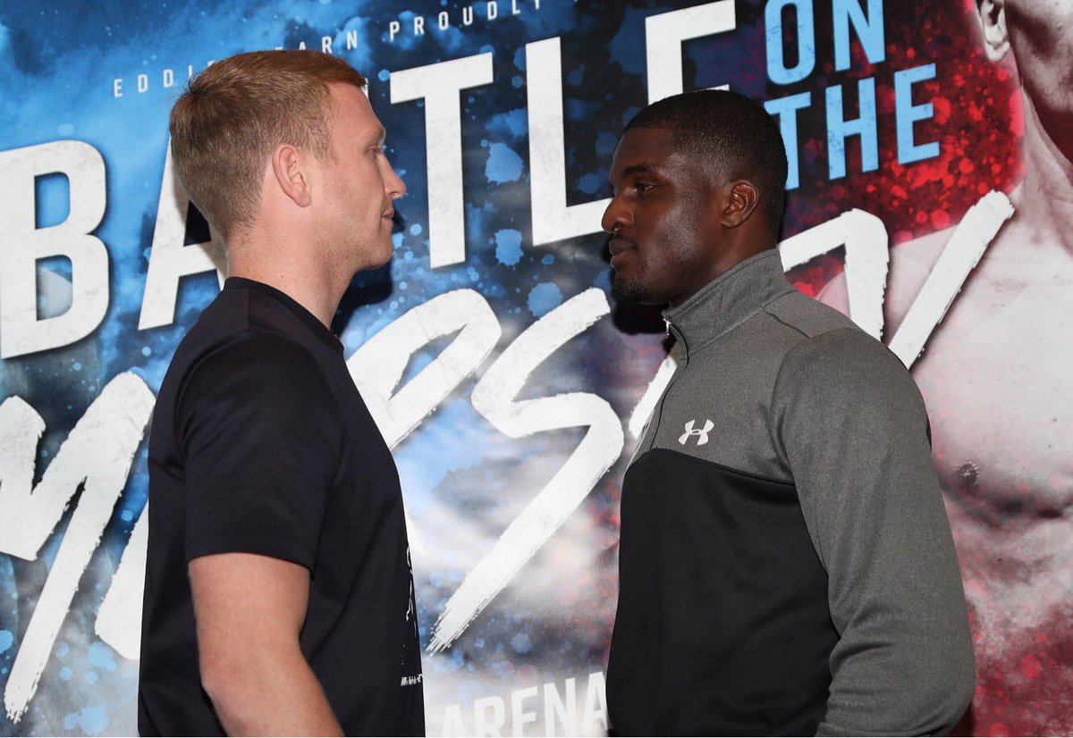 MatchroomBoxing's tweet image. 🥊 @TomFarrell89 v @OharaDavies 

👑 WBA International Super-Lightweight Title

🏠 @EchoArena 

🗓 Sept 30

📱 #BattleOnTheMersey