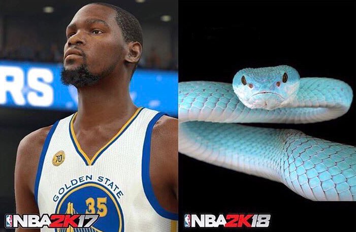 TotalProSports's tweet photo. NBA 2K18 graphics are next level realistic this year. https://t.co/k39OykNYUE