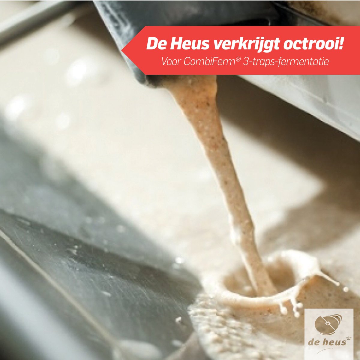De_Heus_Voeders's tweet photo. De Heus verkrijgt #octrooi voor #CombiFerm® 3-traps-#fermentatie
#brijvoer zie https://t.co/tWHhnzSrZq https://t.co/RKvl7uIQpe