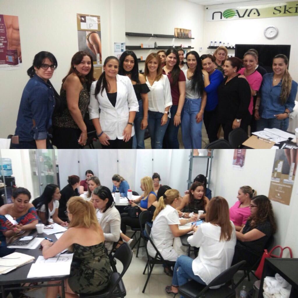 novaskinpeels's tweet photo. Seminario de Diseño de Cejas un Éxito Total #Miami #Doral #NovaSkinProducts #Dermclar #ThankYou #AmazingClients https://t.co/1EkPlcK8i3