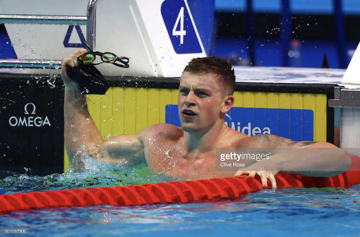 adam_peaty's tweet photo. WORLD CHAMPION! https://t.co/bfMFKtHpXk