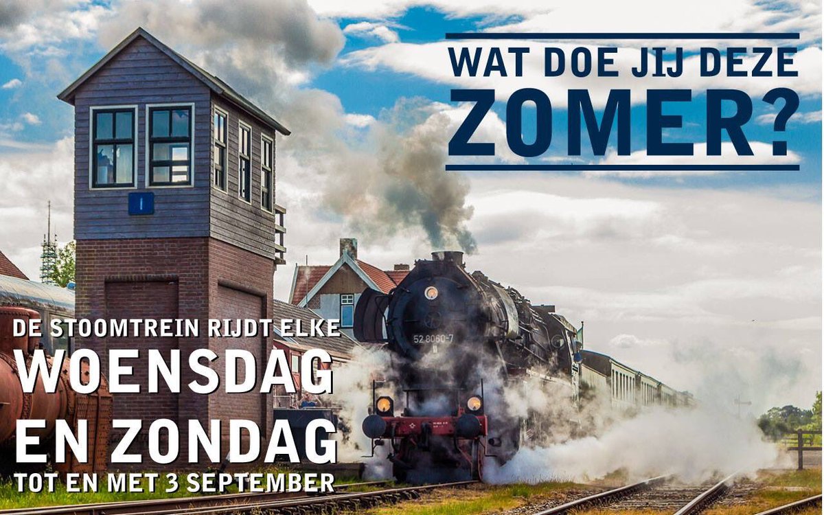 Stap in voor #reis terug in de tijd! Met de #stoomtrein van #Stadskanaal naar #veendam. stadskanaalrail.nl #dagjeuit #zomer #groningen