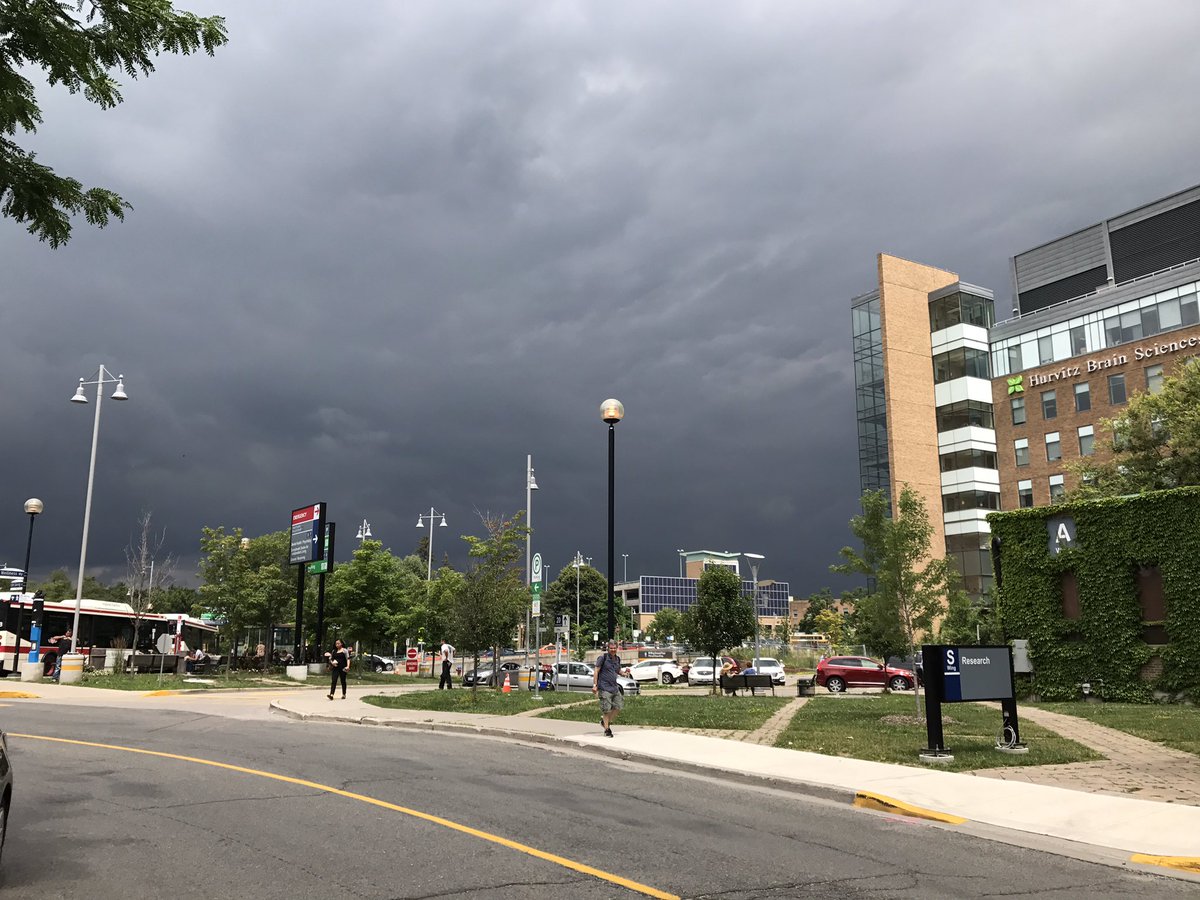 VincentLinCAN's tweet photo. The storms are coming... @Sunnybrook https://t.co/CjQ7Z298Ap