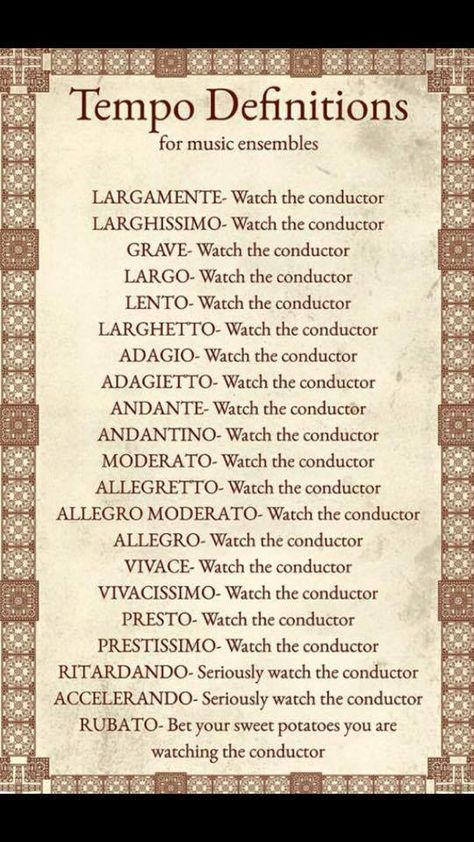 CoroAlphaNova's tweet photo. ¿Cómo dominar el #tempo de una pieza?
#CosasDeCoro #VerAlDirector #Música #Coro #ChoirProbs #Choir #Soprano #Alto #Tenor #Bajo #FelizLunes https://t.co/GYJbIqYm0f