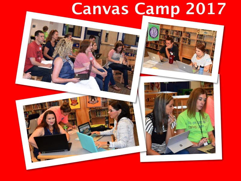 KcsCredit's tweet photo. @CanvasLMS Camp is in full swing at @NorthshoreES Learning, collaborating, &amp; more! @KCSEdTech #kcsmorefun https://t.co/u9HVPcpT3N
