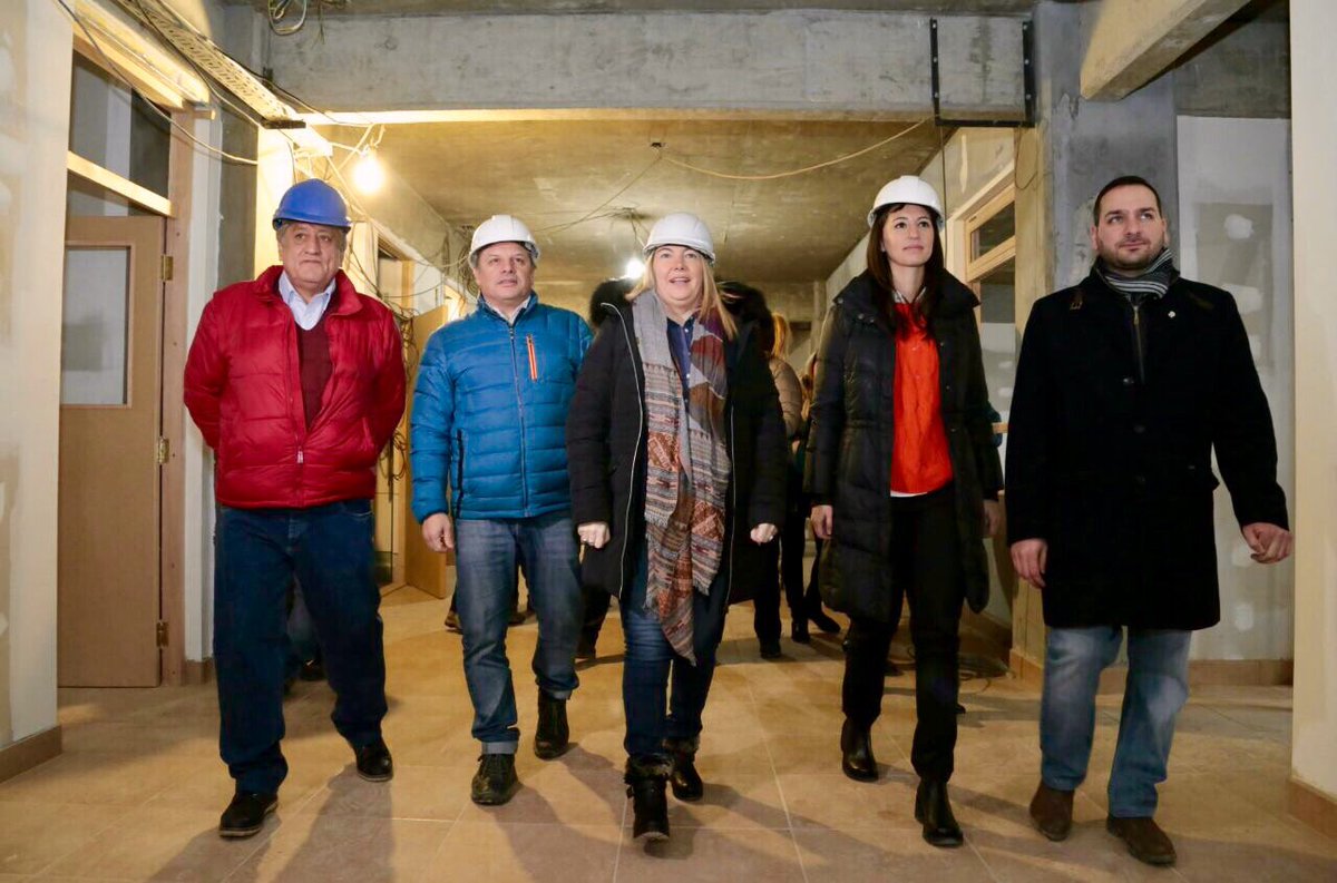 En #Tolhuin recorrimos la obra de ampliación del Colegio provincial Trejo Noel, un proyecto con una inversión de $26.293.893,92.-