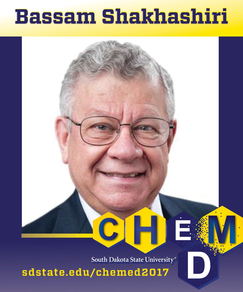ChemEd2017's tweet photo. Dr. Bassam Shakhashiri, Plenary Speaker @ 1:30 pm, Woster Celebration Hall, Alumni Center #ChemEd17 https://t.co/I0hIJd9ye7