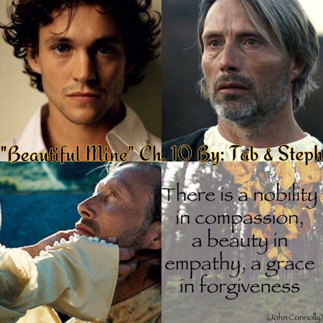 AchillesLament's tweet photo. "Beautiful Mine" Ch.10 https://t.co/DJW7OfOWIy #YoungOmegaWill #CountAlphaHannibal  #ApocalypseAU #hannigramfanfic w/@DestinyAwakened https://t.co/X75YEIIFuf