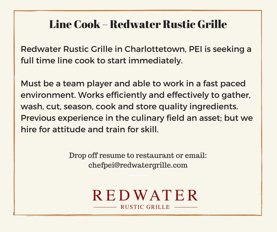 Redwater is hiring...