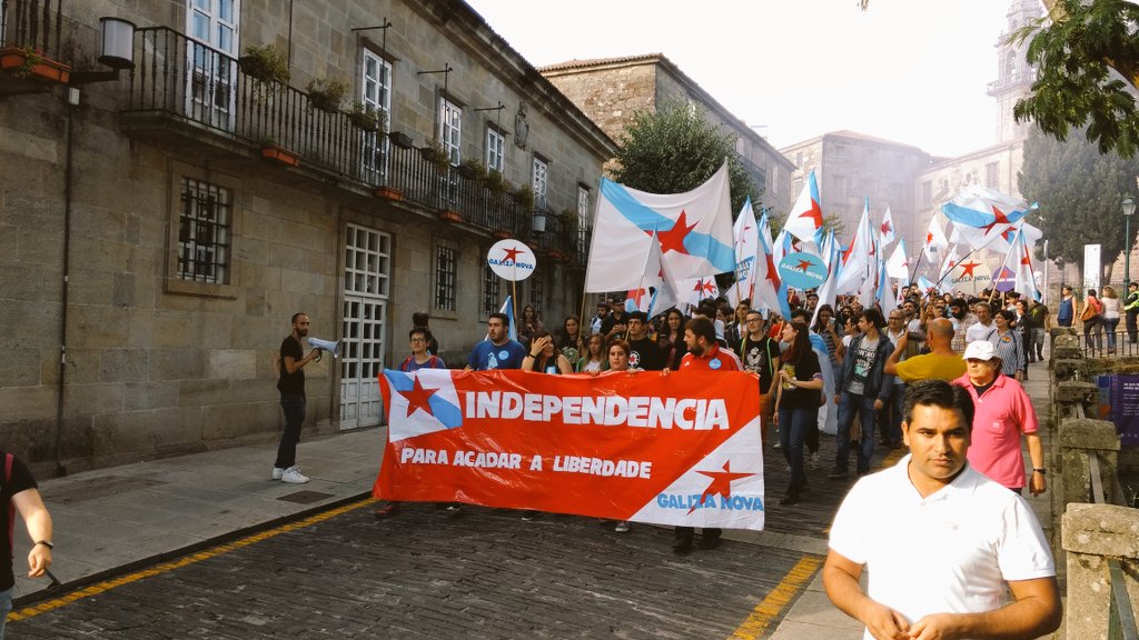 galizanova's tweet photo. Sae a #Ruada pola #independenciaGZ cara á Alameda ✊

#DíadaPatriaGalega https://t.co/qa2uEtmfbw