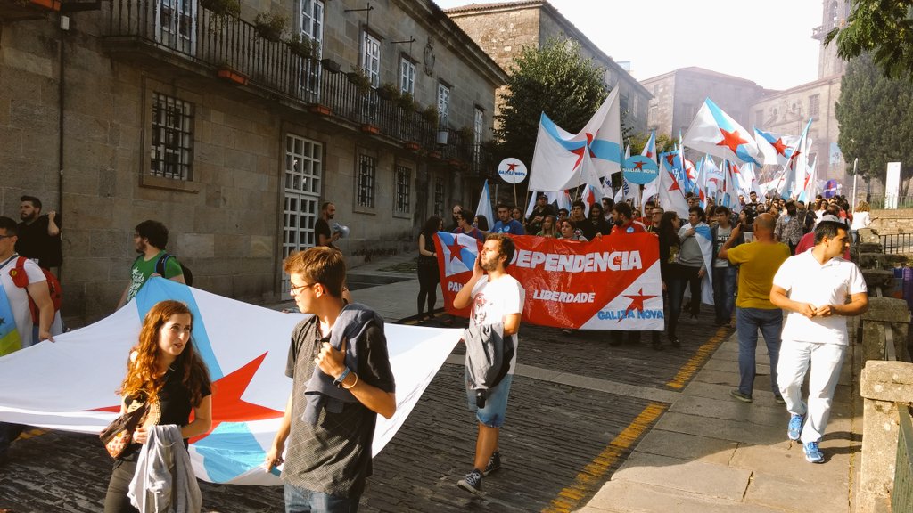 galizanova's tweet photo. Sae a #Ruada pola #independenciaGZ cara á Alameda ✊

#DíadaPatriaGalega https://t.co/qa2uEtmfbw