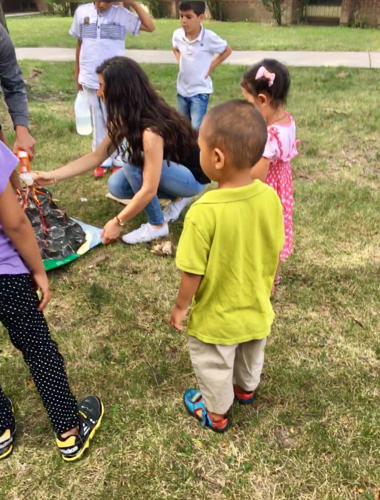 We learned lots about chemical reactions at our Drop-In Science Day!
