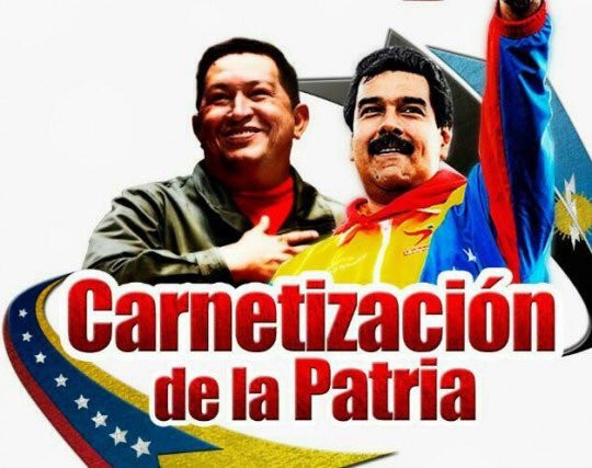 NicolasMaduro's tweet image. Hoy 24deJulio hemos llegado al Carnet de la Patria 15millones...Gracias a todo el Pueblo por su confianza...Ahora Somos Venezuela...Gracias.
