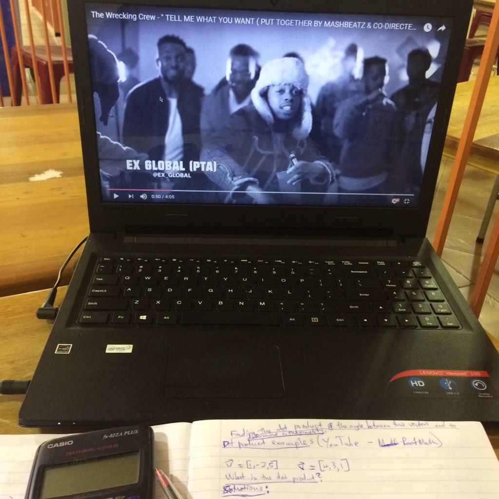 MasterKaySA's tweet photo. @Ex_Global, you passed @LaFlameSA that verse so nice. I'm watching while studying, you see? 😂😂😂 Good song #TWC. https://t.co/0DUoXdM4XS