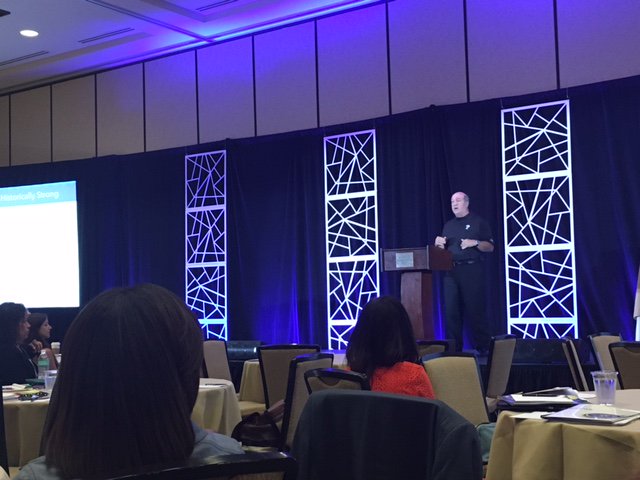 Thank you Mark Rutherford, SVPm Head of #HR at <a href="/FirstAm/">First American</a> for speaking at our conference! #HRMI2017