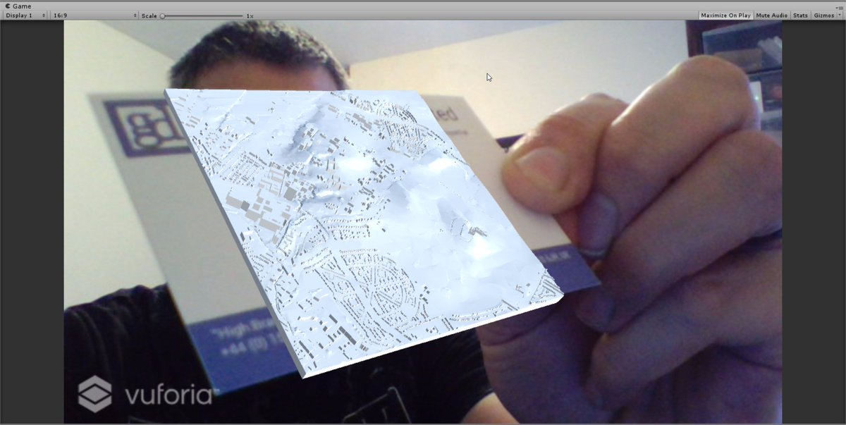 Dragons8mycat's tweet photo. Augmenting my business cards with our cool #GD3D #GIS data
#AR https://t.co/qWRzspGjc3