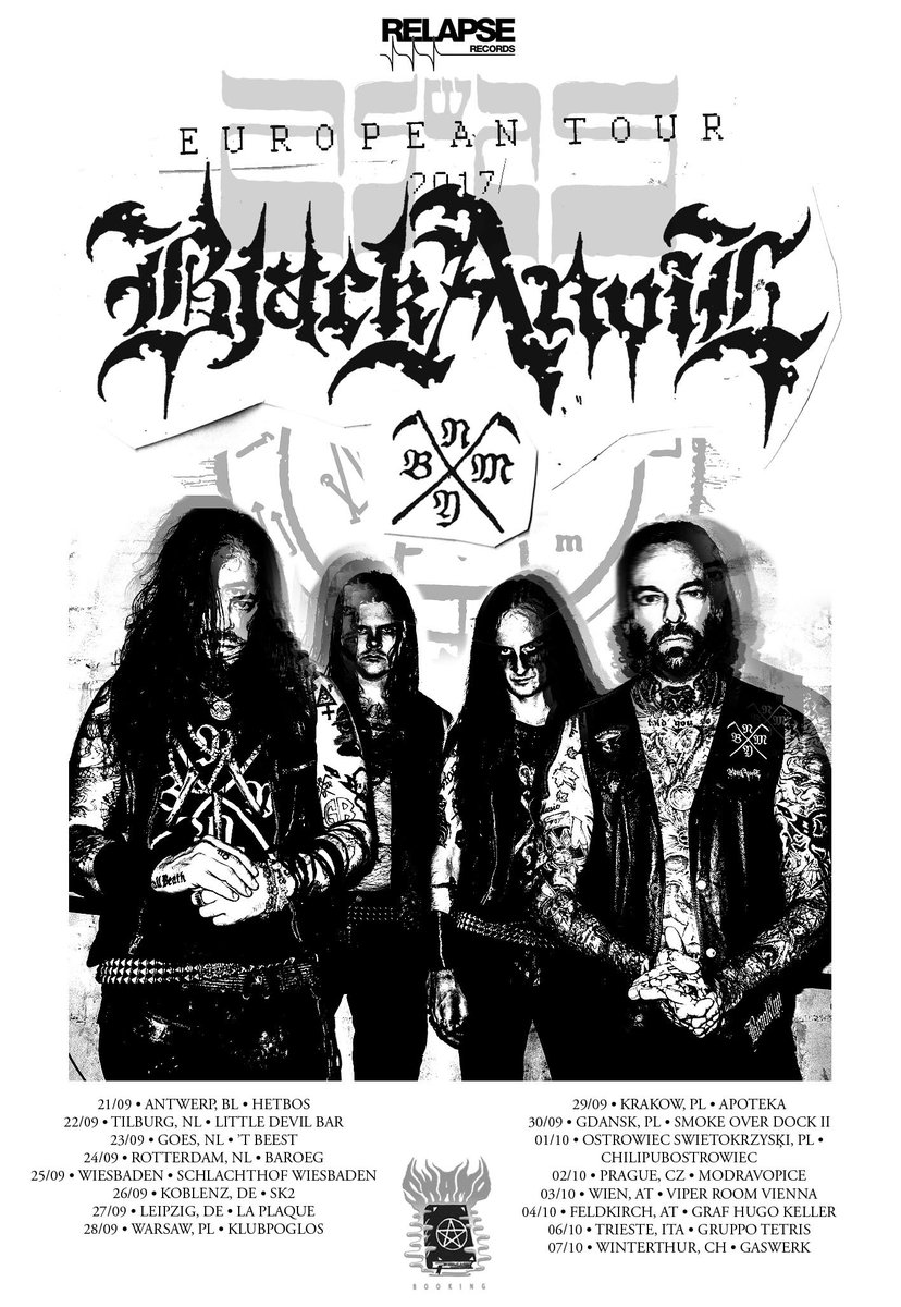 SwampBooking's tweet photo. @BlackAnvil on tour in Europe.
Check dates at https://t.co/9BbporsdVO https://t.co/NfT8ehk6gx