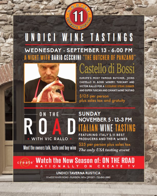 OTRVicRallo's tweet photo. .@Undici is hosting a special 5-course steak &amp; wine tasting w/ Europe's most famous butcher @dariocecchini and our friends @TheWinebowGroup https://t.co/1LjPFMaFXV