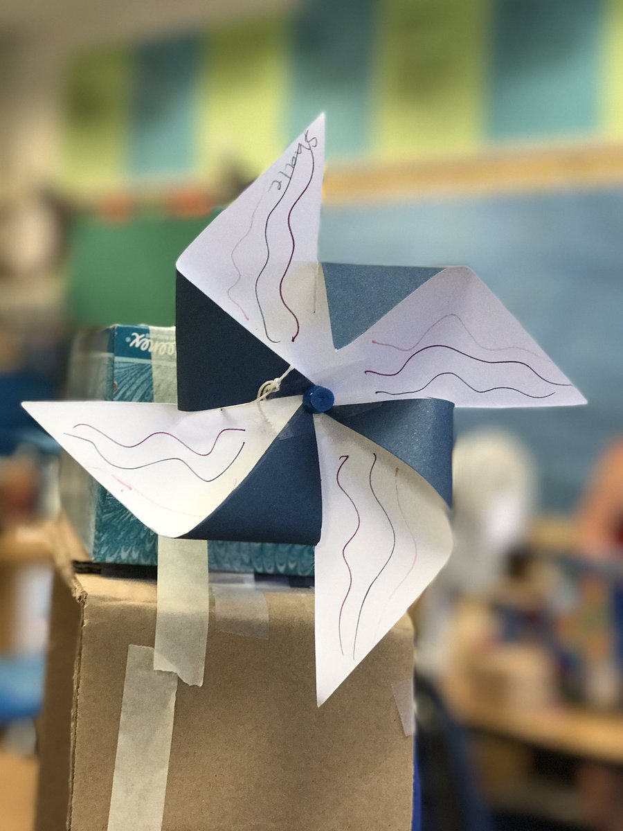 WriteToAchieve's tweet photo. WTA Students inspired by #WilliamKamkwamba #TheBoyWhoHarnessrdTheWind #design and #engineer wind powered turbines. #tinkerlab #STEAM https://t.co/rGrQohGHTP