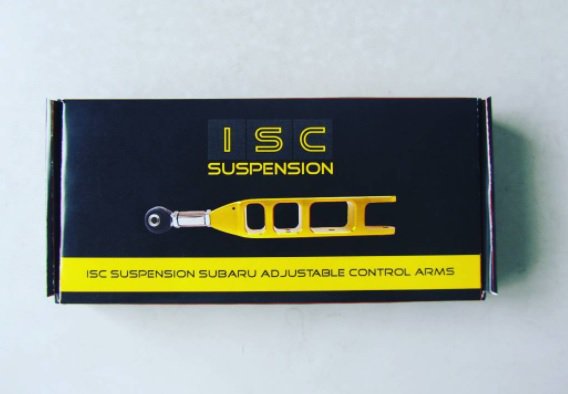 ISCSuspension's tweet photo. New box branding we have been working on for our V3 #Subaru #ControlArms.
100 sets coming in next week, order yours before they sell out! https://t.co/iAXhbYaxTd
