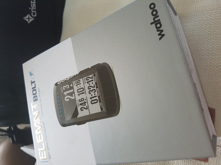 New toy day! #Wahoo #ElemntBolt