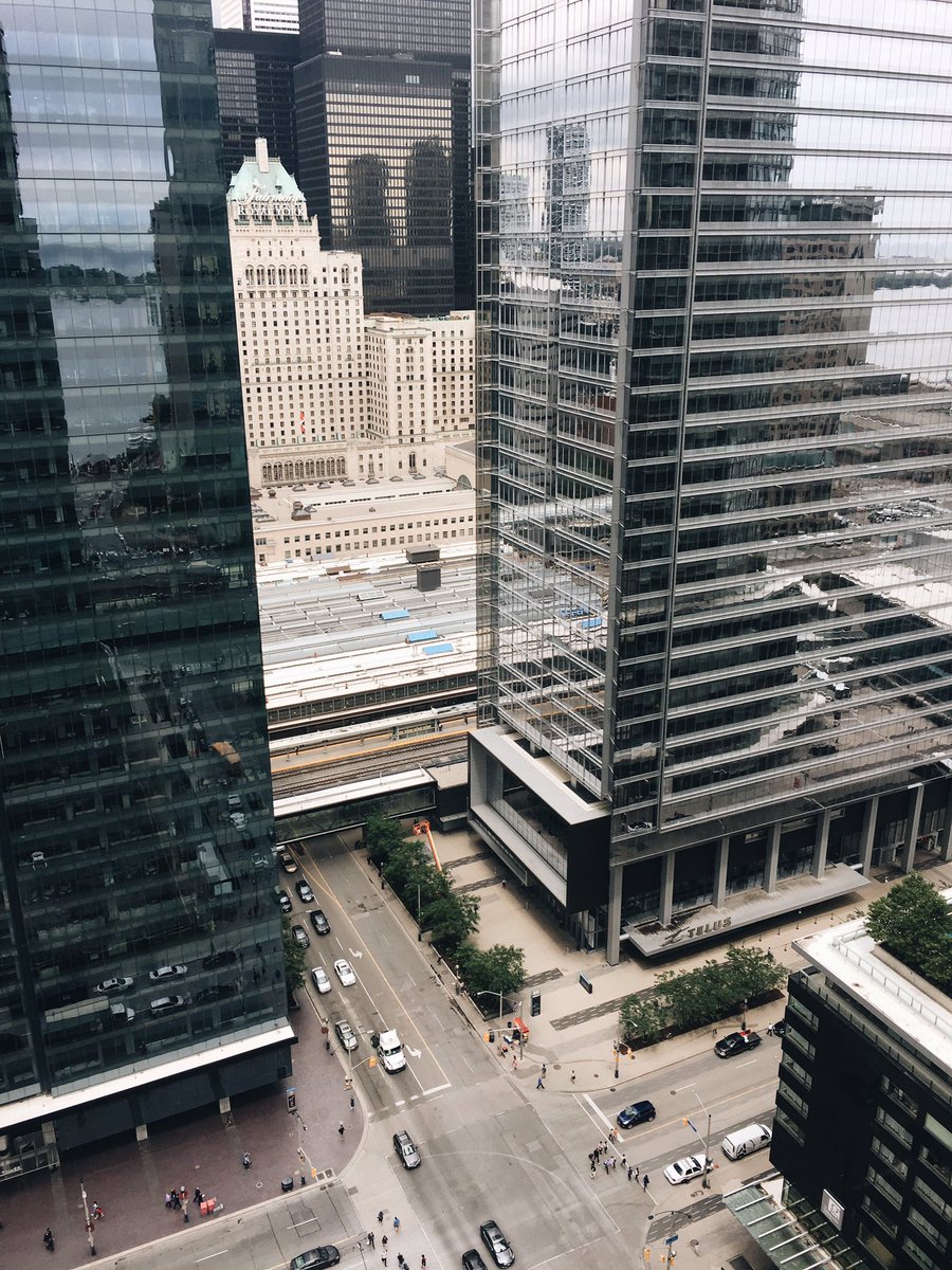 Afternoon #coffee with a #view. ☕️ #toronto