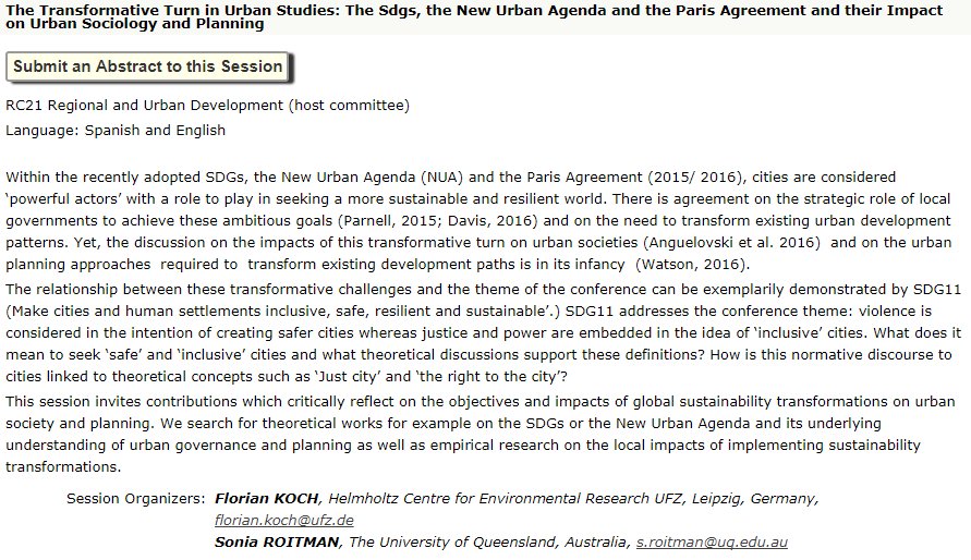 ISSCWorld's tweet photo. The Transformative Turn in Urban Studies - call for this #WSSFellow led session at @isa_sociology World Congress https://t.co/OYl9RvtoZK https://t.co/SPDv2JqmyC