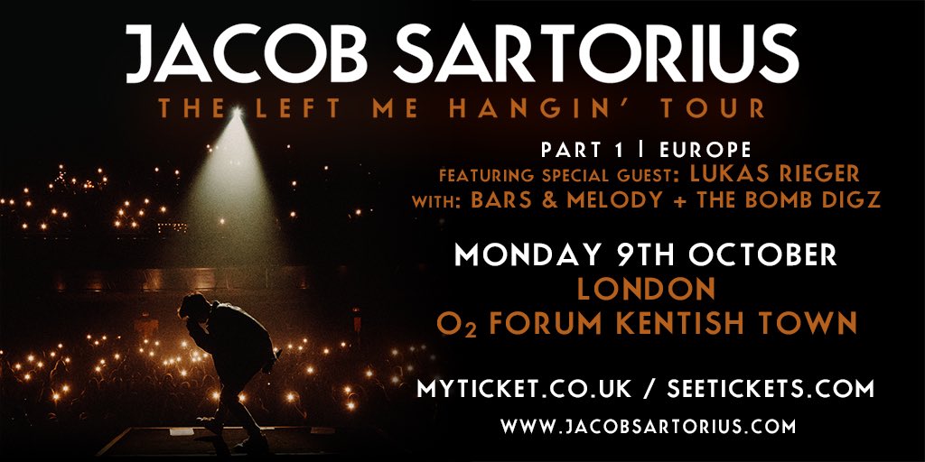 jacobsartorius's tweet photo. UK! Tickets are on sale now for my show at @O2ForumKTown in London on October 9! Get yours here; https://t.co/OuNcaL88zT https://t.co/bk0W767f1X