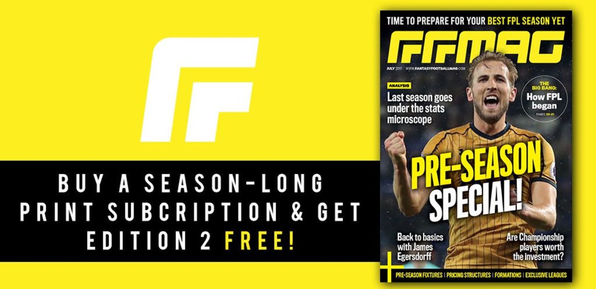FantasyFootyMag's tweet photo. Edition 2 of FFMAG will arrive through letterboxes around the world this week.

Subscribe now for your FREE copy!

https://t.co/JlXZpJJAjX https://t.co/IWBuEhopp9