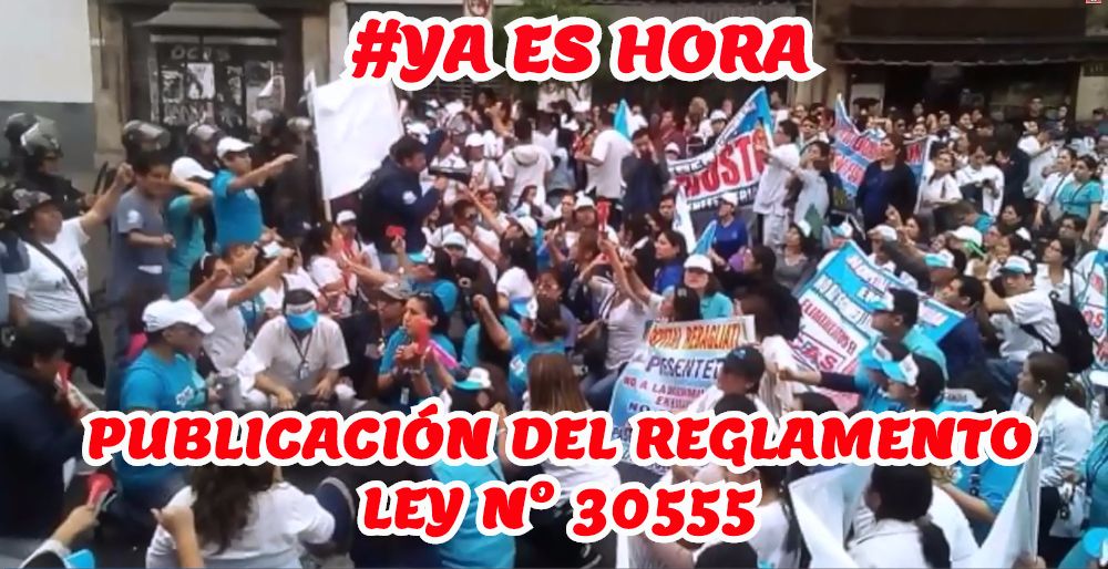 NellyU27's tweet photo. los @Cas_a_728 pedimos #Publicación en el @DiarioElPeruano la #ReglamentacionLey30555 @EsSaludPeru @MTPE_Peru @RichardAcunaN ⚖️#casnuncamas https://t.co/g2AxqvEKfl