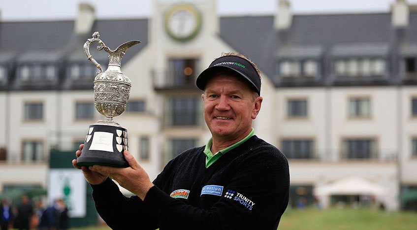 ChampionsTour's tweet photo. It was an amazing victory for @pbroadhurstgolf at the 2016 #SeniorOpen.

He begins his defense this week at @Royal_Porthcawl. https://t.co/UFhFcNATT0