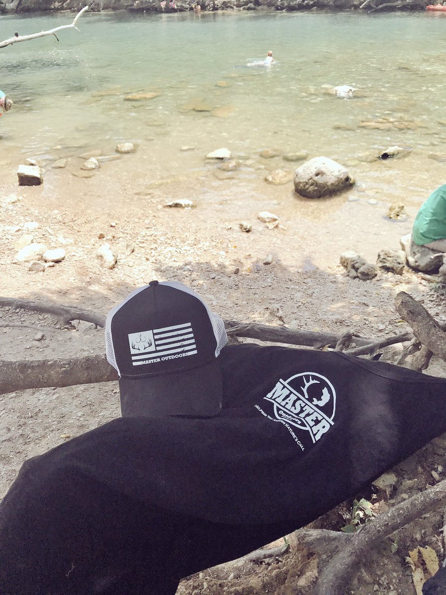 It's our last day in Texas&amp;we're spending it at Barton Springs! It's so beautiful&amp;very relaxing!☀️ Don't forget t-shirt Tuesday is tomorrow!