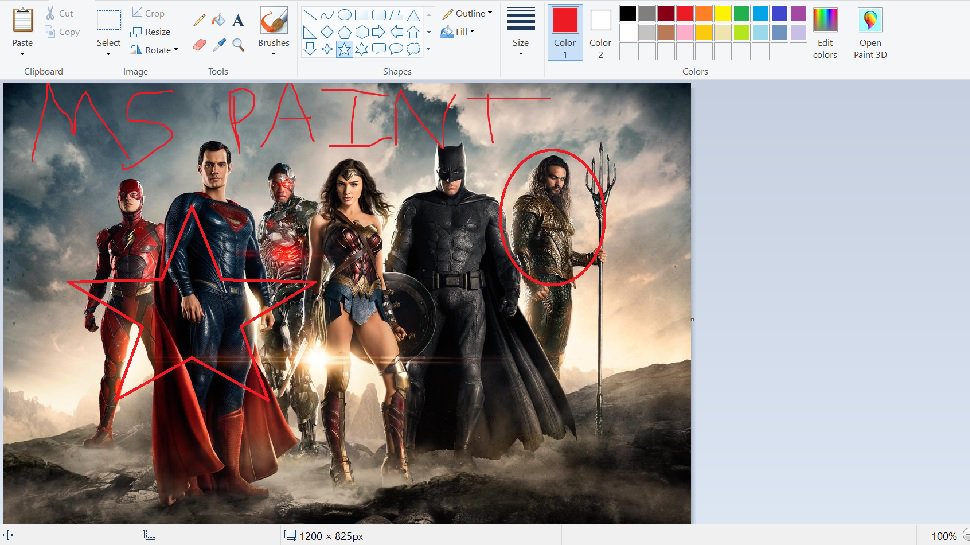 nerdist's tweet photo. Microsoft Paint is being laid to rest after 32 years. We offer a eulogy: https://t.co/CGD5kfuUbK https://t.co/scWXjK2hkL