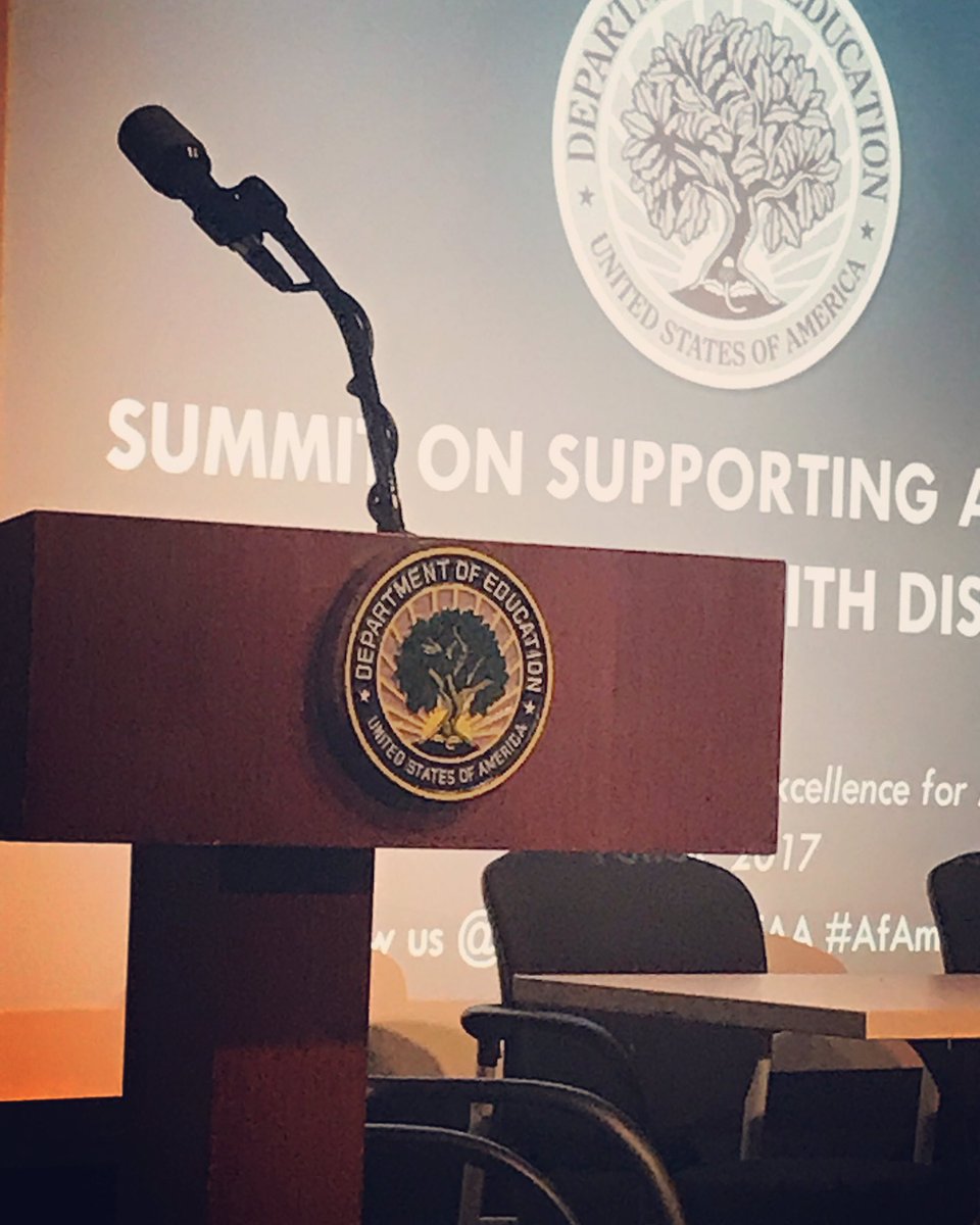 MsShy_teach's tweet photo. My platform today. God is good. #worldchanger #AfAmEdSummit @ U.S. Department of Education https://t.co/cNE68XR0qG