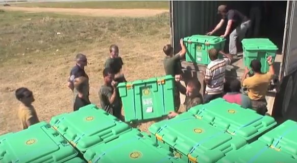 In 2016-2017,  Rotary groups raised over $2.8 million for families devastated by disaster and conflicts. <a href="/ShelterBox/">ShelterBox</a> on.rotary.org/2tDWgMi