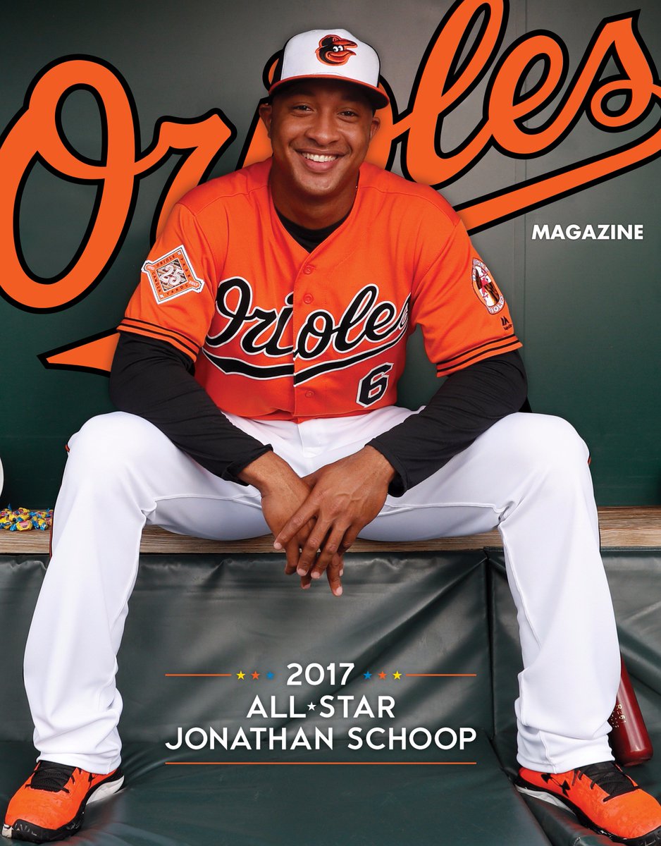 Orioles's tweet photo. #Orioles Magazine 3rd Edition covers revealed! 

Retweet for a chance to win a limited edition cover signed by Jonathan Schoop! #Birdland https://t.co/QKNSbA8PyP