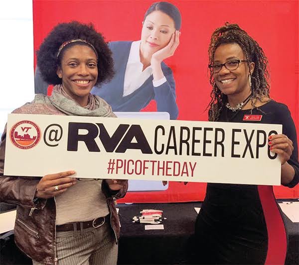 VT_Mag's tweet photo. Mark your calendars now, fellow #Hokies! The next @RVACareerExpo will be held in October! 📅 📝💪🏻 #SeeYouThere #JobSeekers https://t.co/4V6WUquVo5