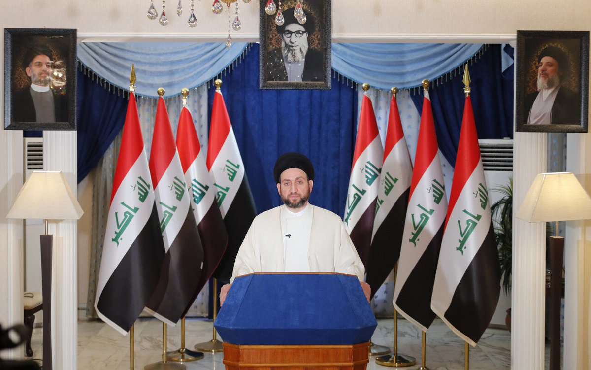 hakimion's tweet photo. #الحكيم #تيار_الحكمة_الوطني في نظريته الاقتصادية من تحرير الاقتصاد من تحكم الدولة وجعل السوق الحر المنضبط بقوانين الحماية الاجتماعية العادلة https://t.co/ZsVFmgHCs8