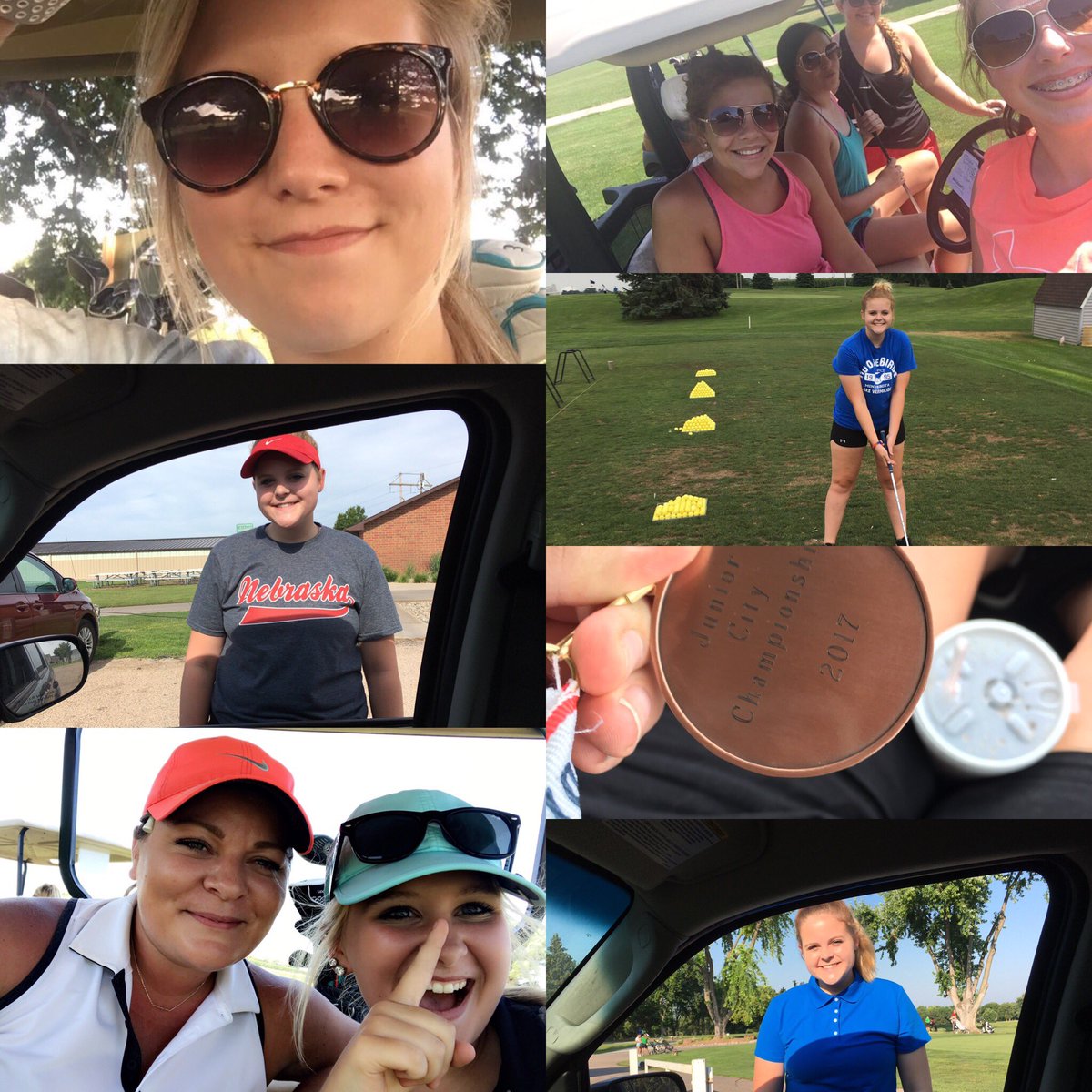laurenrabourn's tweet photo. SRC Girls Golf Team comin' at ya! #madeintheoffseason #2weekstillweareofficial β³οΈπ@srchuskies https://t.co/dJ8tUWlnNY