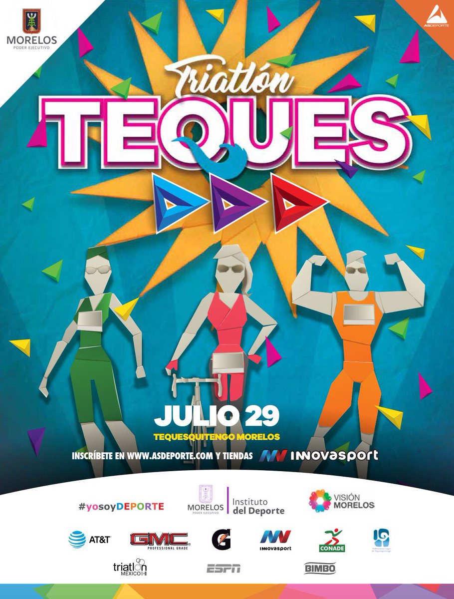 FedMexTriatlon's tweet photo. ¿Compites en el Triatlón Teques? No olvides leer la Guía del Atleta https://t.co/hYhYGn90sY #TriTeques https://t.co/WG1jzbT9cj