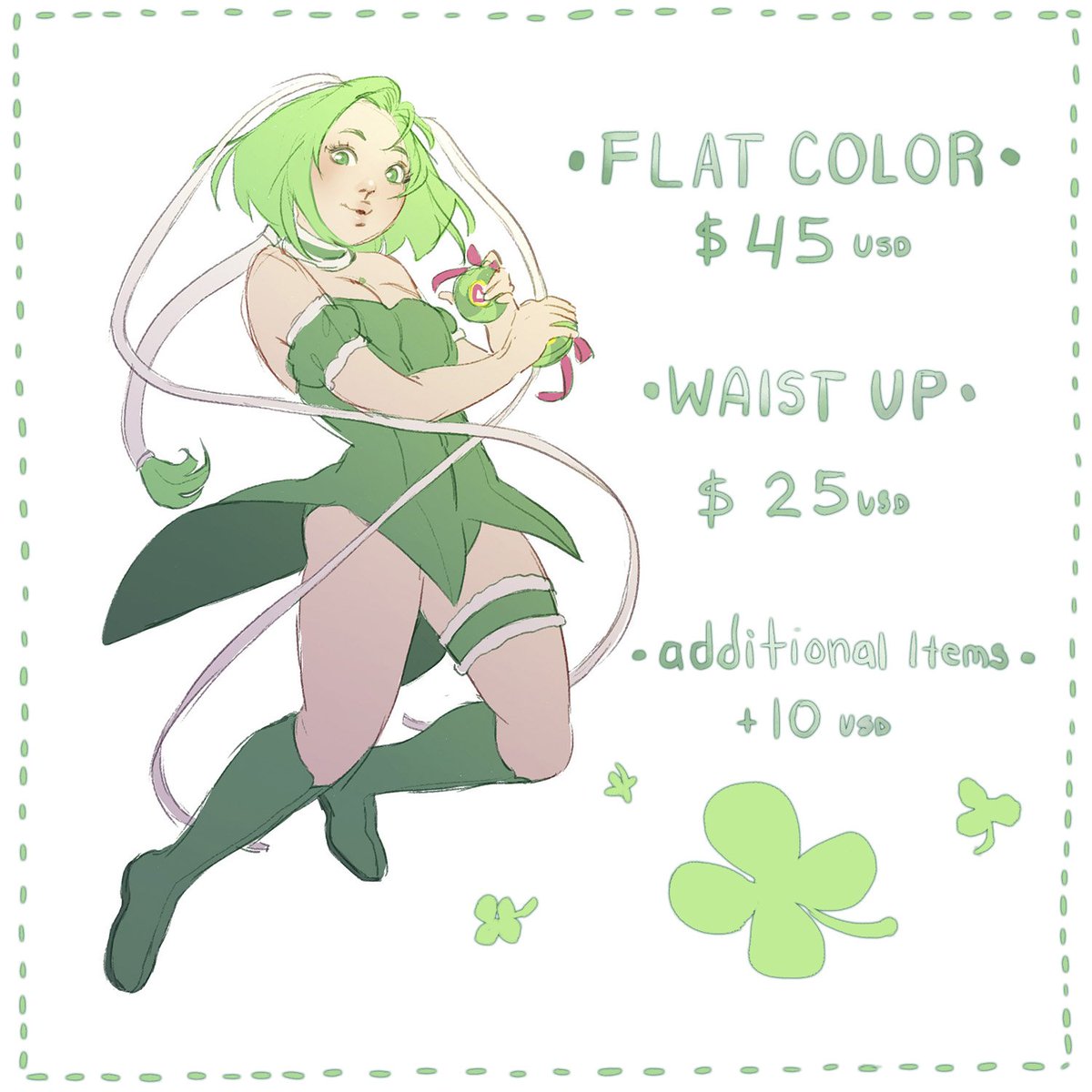 Hey guys! I'm going to be opening up a few commission slots! Feel free to DM me or email me at syertse@gmail.com if you're interested ~ 