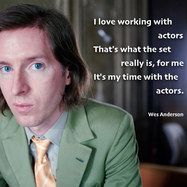 TheTakesCom's tweet photo. #Filmmaking #quote by Wes #Anderson #filmmakingquote #moviemaking #WesAnderson https://t.co/RN25gzUTwW